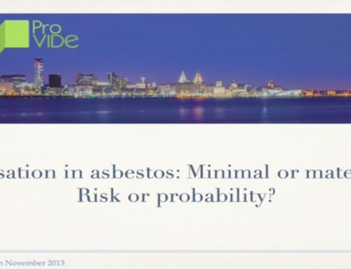 Causation in asbestos: Minimal or material? Risk or probability?